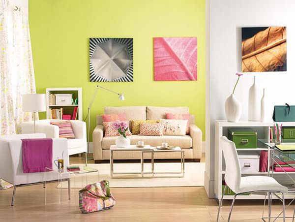 Colorful Living Room Interior Design Ideas67
