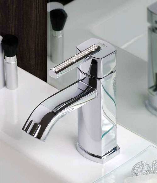 3 Luxury Swarovski Bathroom Faucets