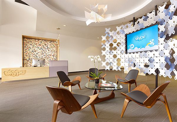 Skype Office Interior Design by Blitz