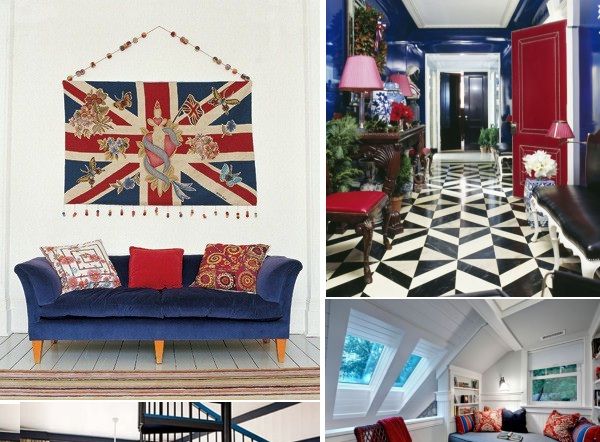 Red, White, & Blue: National Pride In Your Home