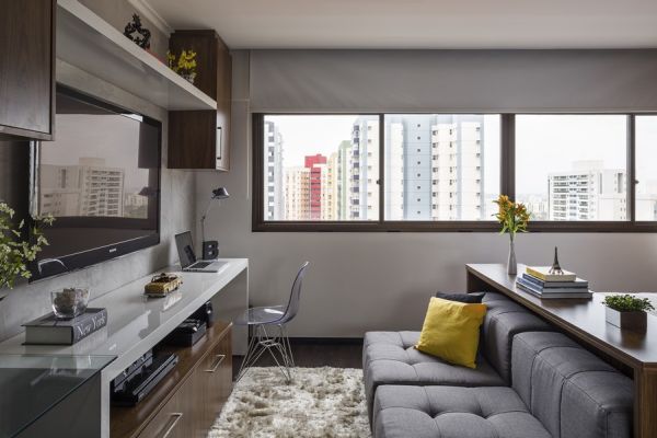 30 Sqm Apartment In Brazil With A Practical Layout And A Comfortable Interior [Video]