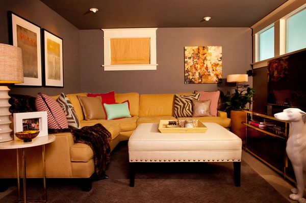 Nice small living room furniture arrangement