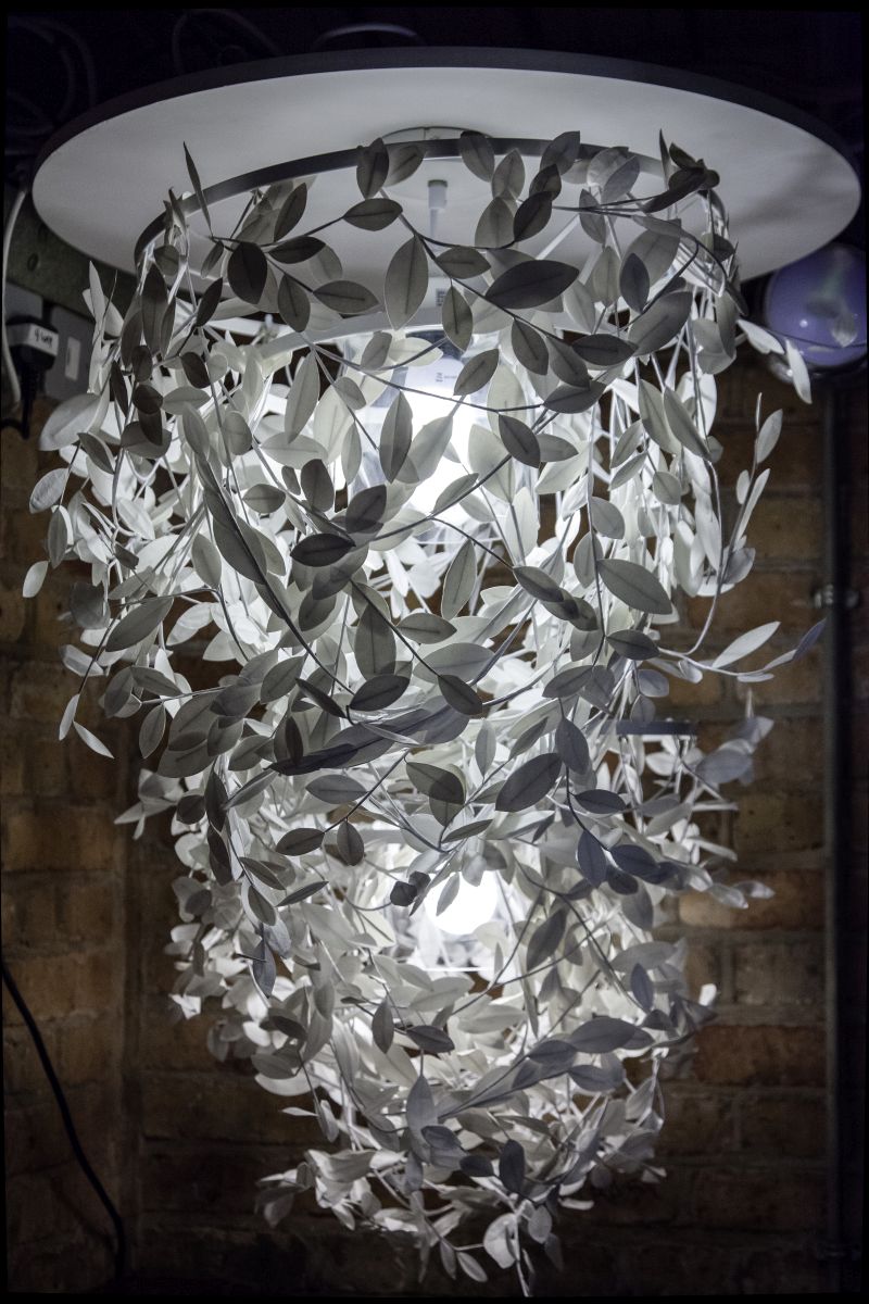 Paper foresti lamp shade