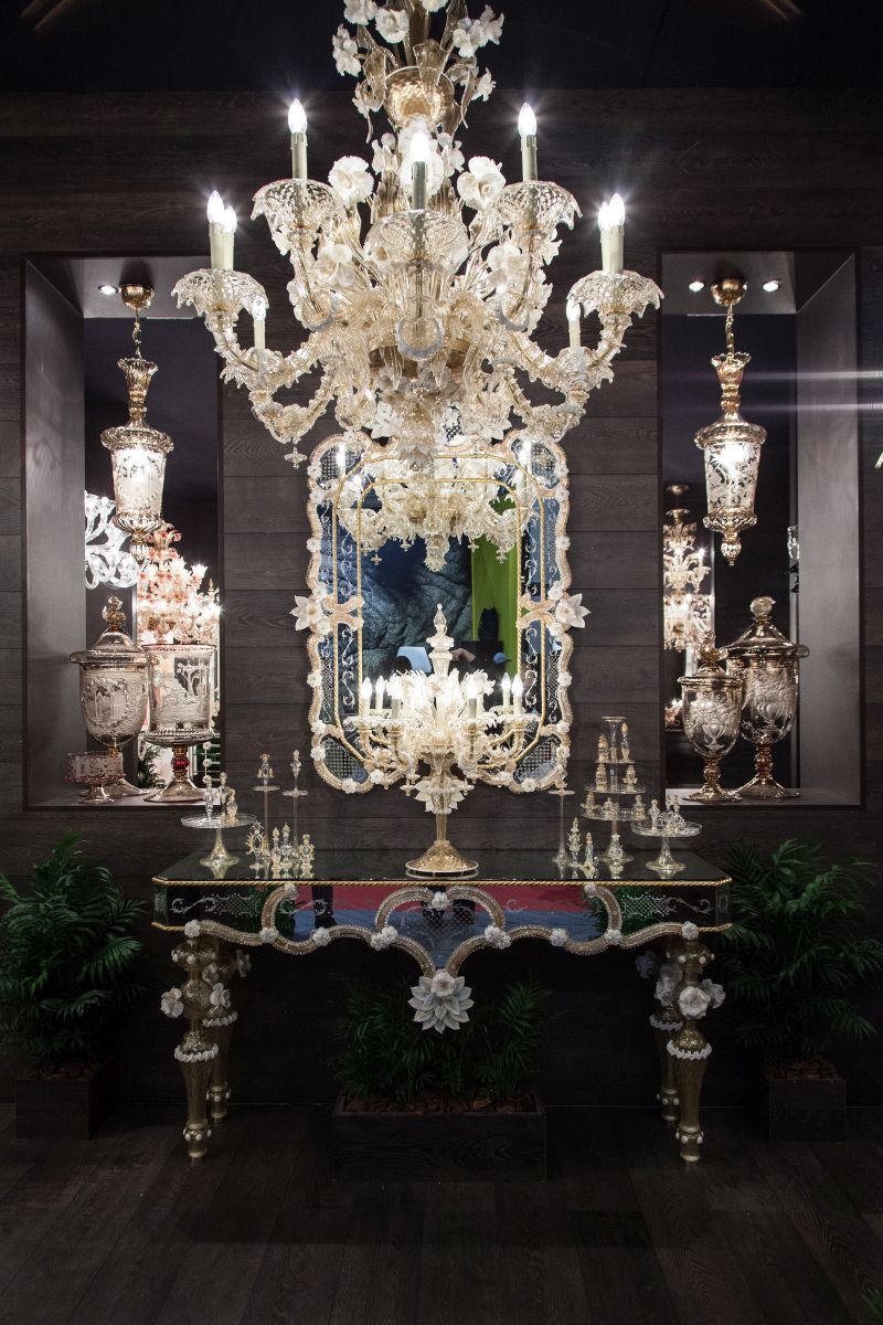 Seguso murano chandelier