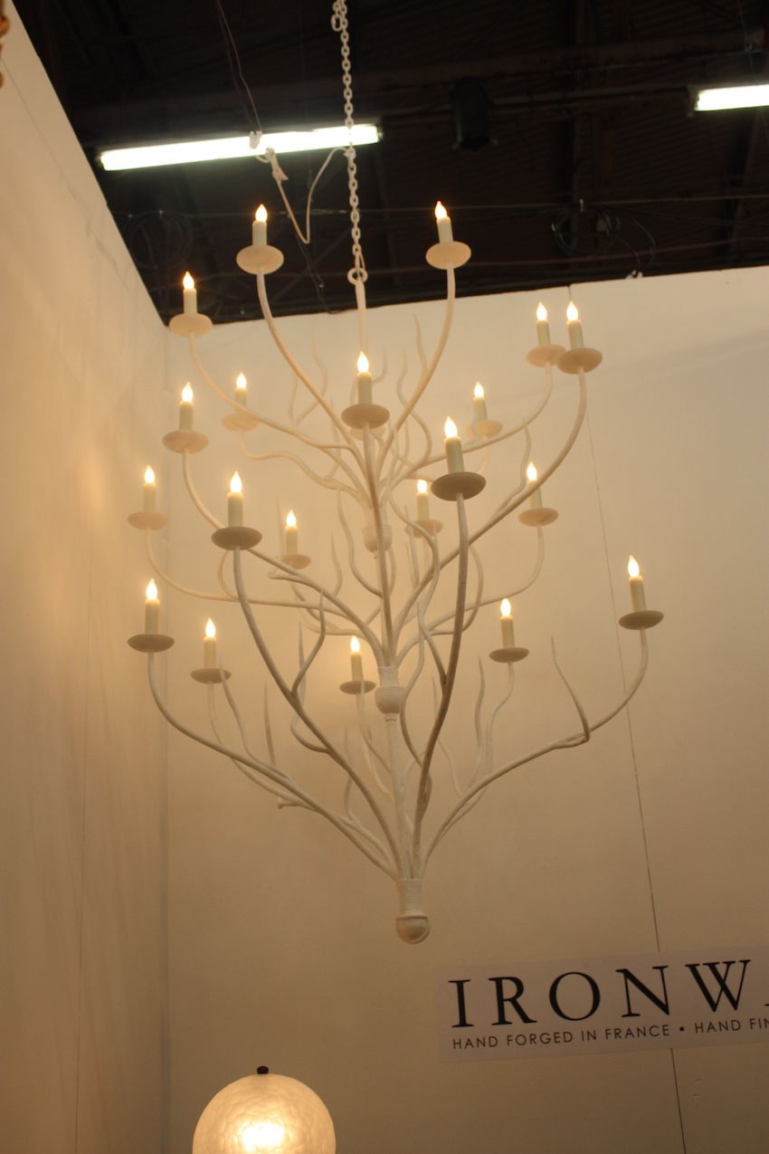 ironware tree chandelier