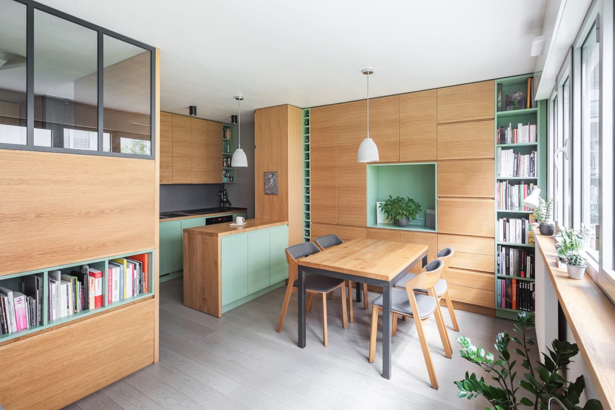 This Paris Studio Apartment is Light, Bright and Super Functional