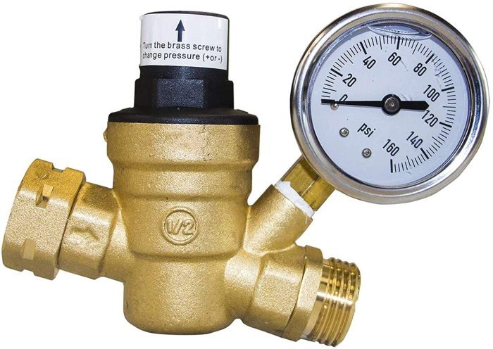 Best Water Pressure Gauge W/Regulator