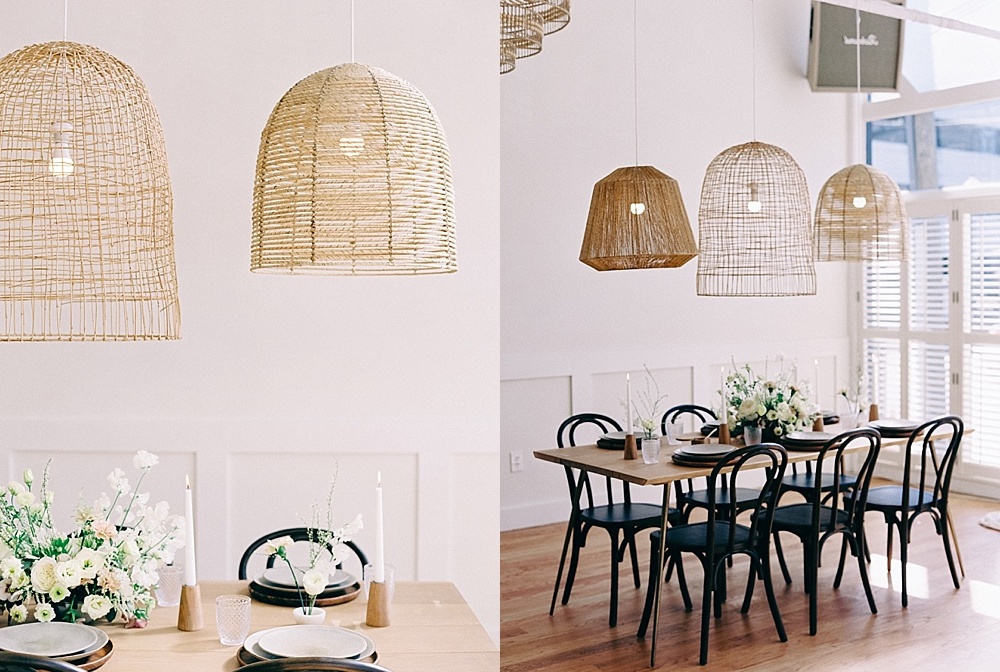 rattan hanging lights in this design.