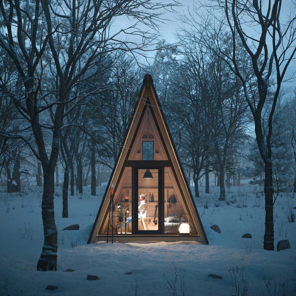 smallest A-frame home