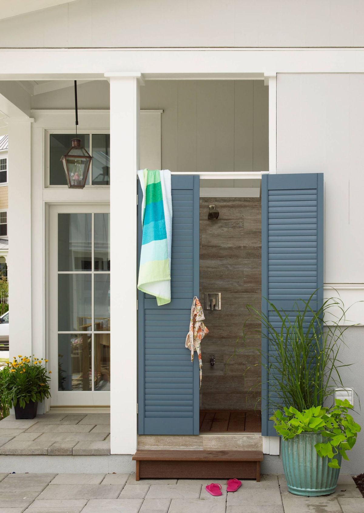 Louvered Shower Doors