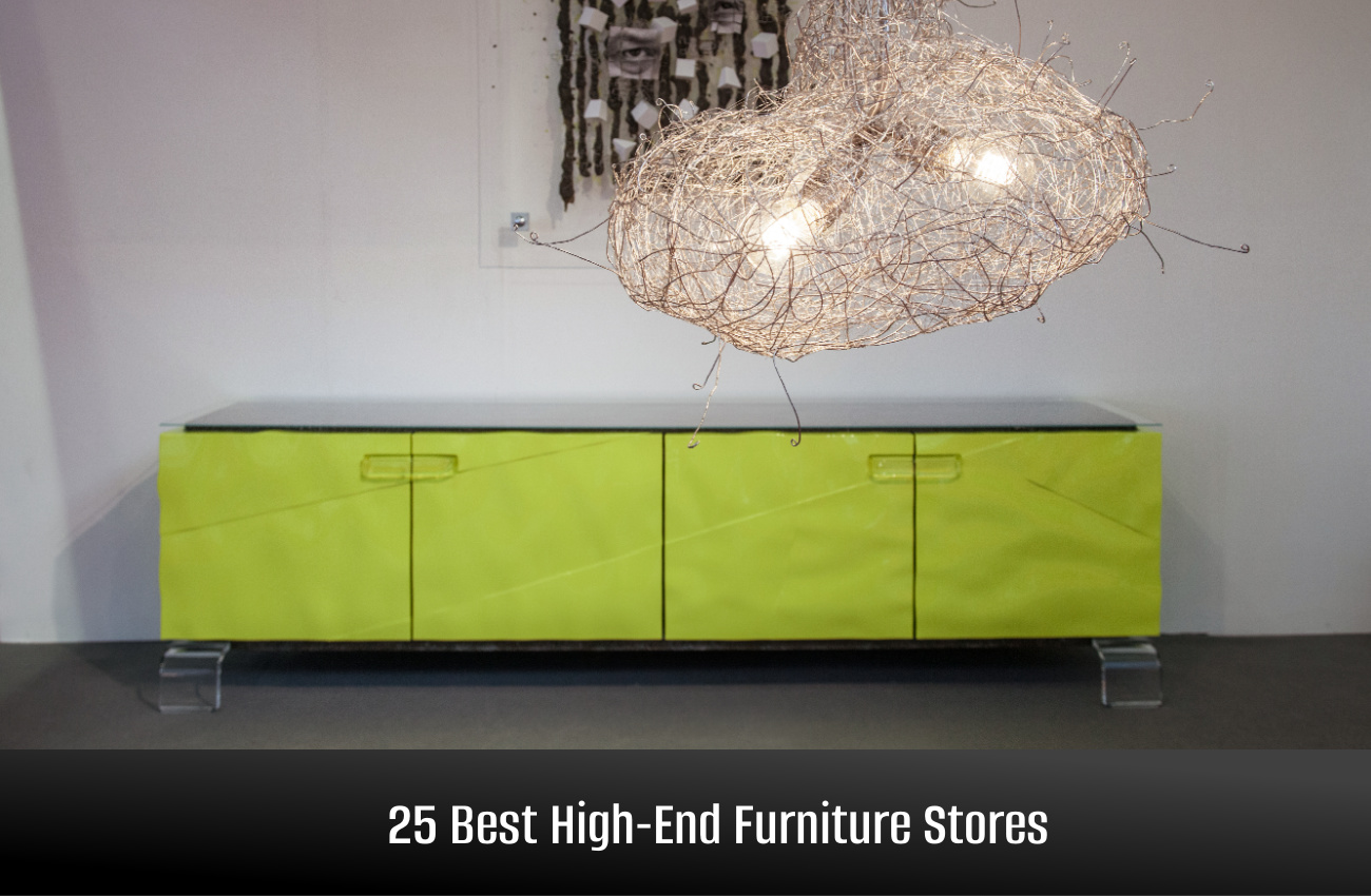 25 High-End Furniture Stores for Discerning Shoppers