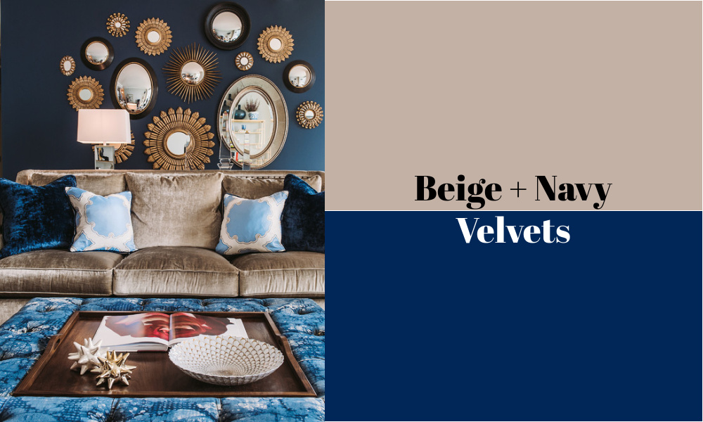 Beige + Navy Velvets (1)